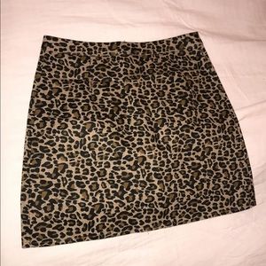 Leopard Skirt